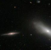 Hubble запечатлел элитный космический клуб HCG 22